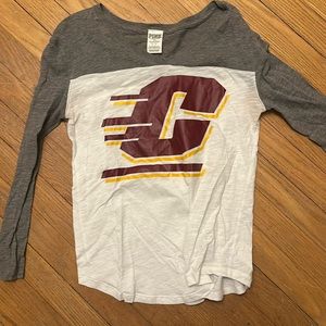 Central Michigan Pink long sleeve shirt